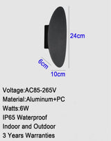 Cauzac™ Modern Outdoor LED Wall Light – Versatile Aluminum Design
