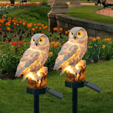 solar powered garden lamp used as outdoor solar lighting