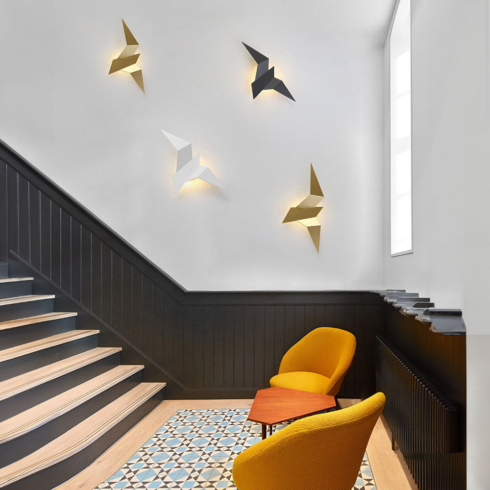 Decorative wall light with modern and contemporary design