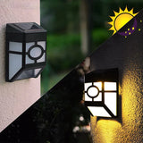 Cauzac™ Solar LED Wall Light Set – Ideal for Elegant Outdoor Illumination