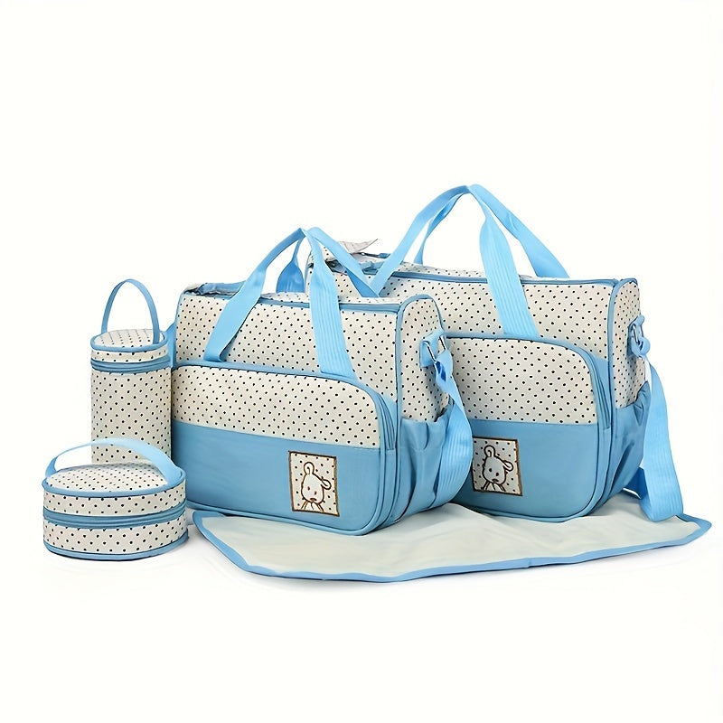 Cauzac™ Multifunctional Mommy Bag Set – Stylish and Spacious for Everyday Use