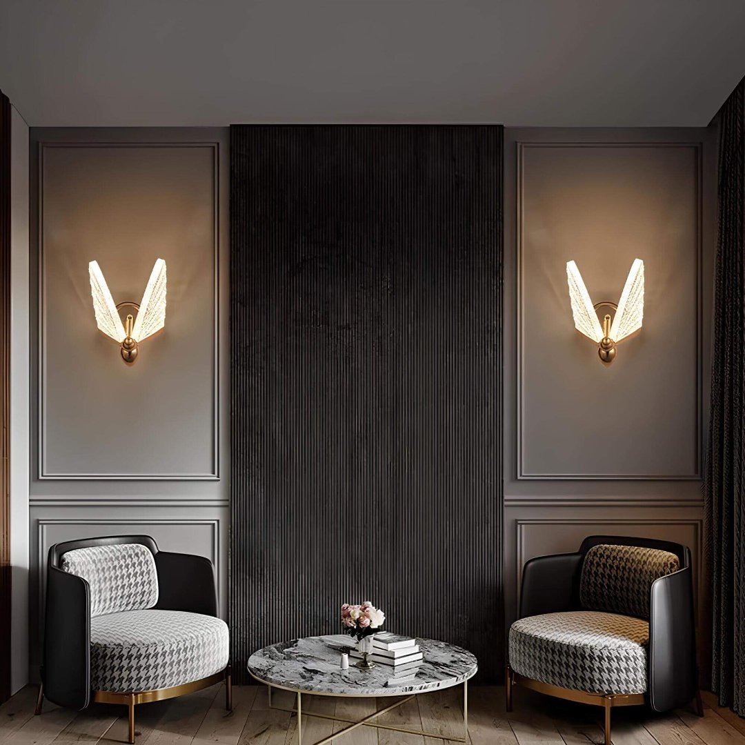 Cauzac™ Elegant Butterfly Wall Lamp with Energy-Saving LED Technology