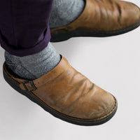 Cauzac™ Unisex Orthopedic Leather Shoe-Slippers – Ultimate Comfort and Style