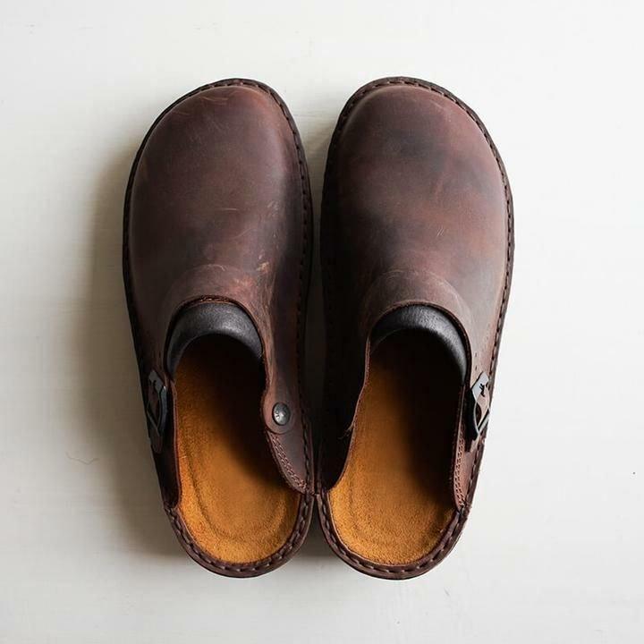Cauzac™ Premium Leather Slippers for Everyday Comfort