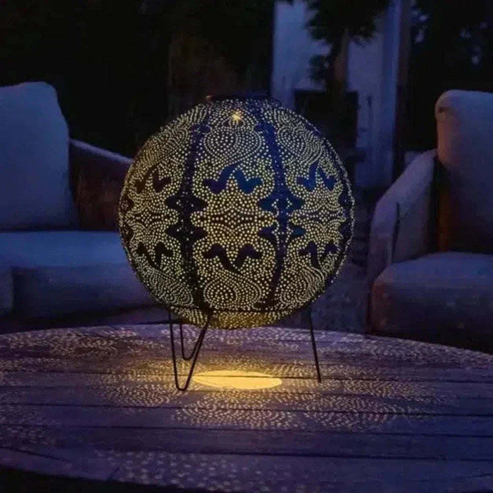 Cauzac™ Radiant Solar Globe Lantern – Perfect for Outdoor Ambiance