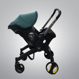 Cauzac™ TravelMate: 2-in-1 Baby Stroller & Car Seat