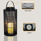 Cauzac™ Solar Weave Lantern – Perfect for Atmospheric Outdoor Lighting