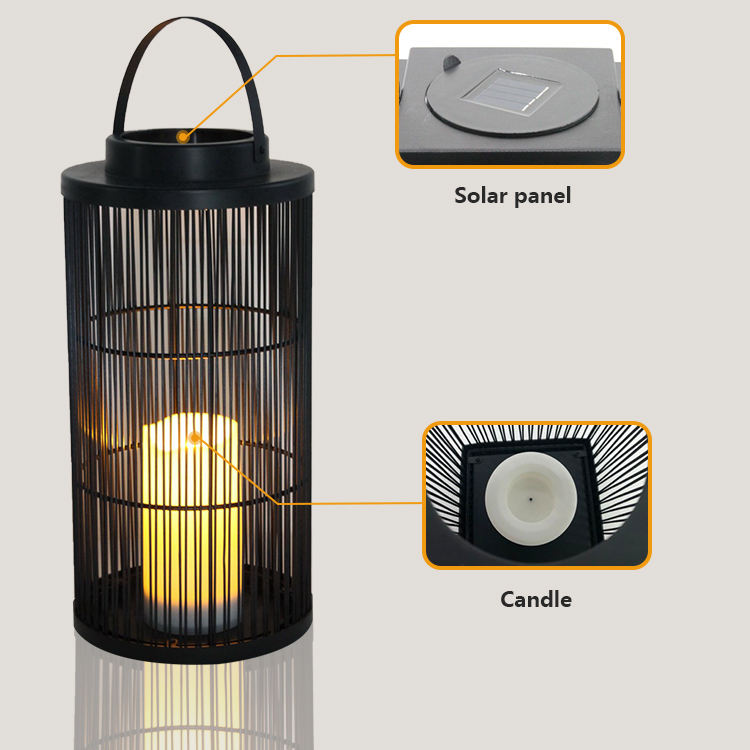 Cauzac™ Solar Weave Lantern – Perfect for Atmospheric Outdoor Lighting