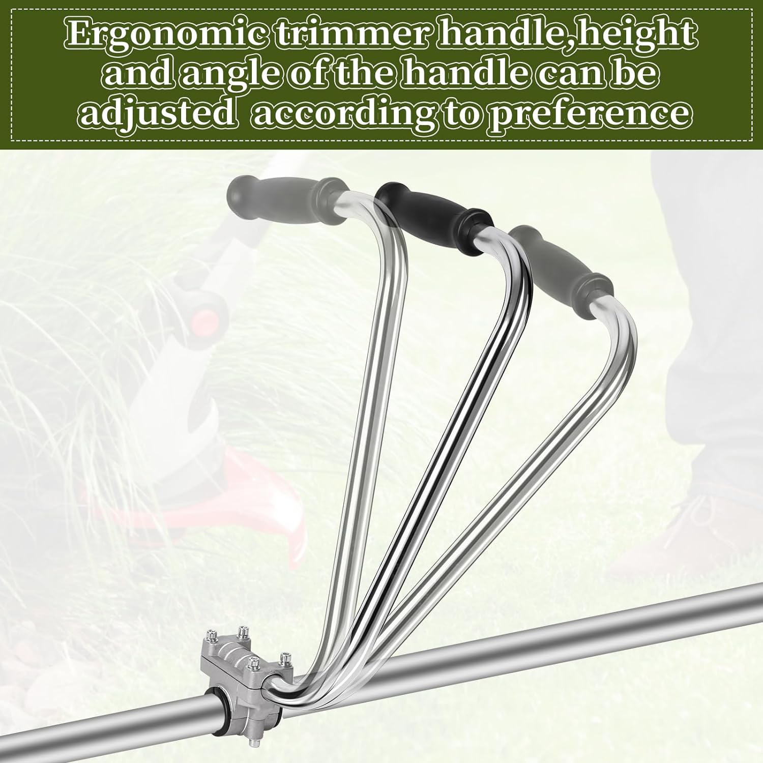 Cauzac™ Adjustable Comfort Handle for Weed Eaters
