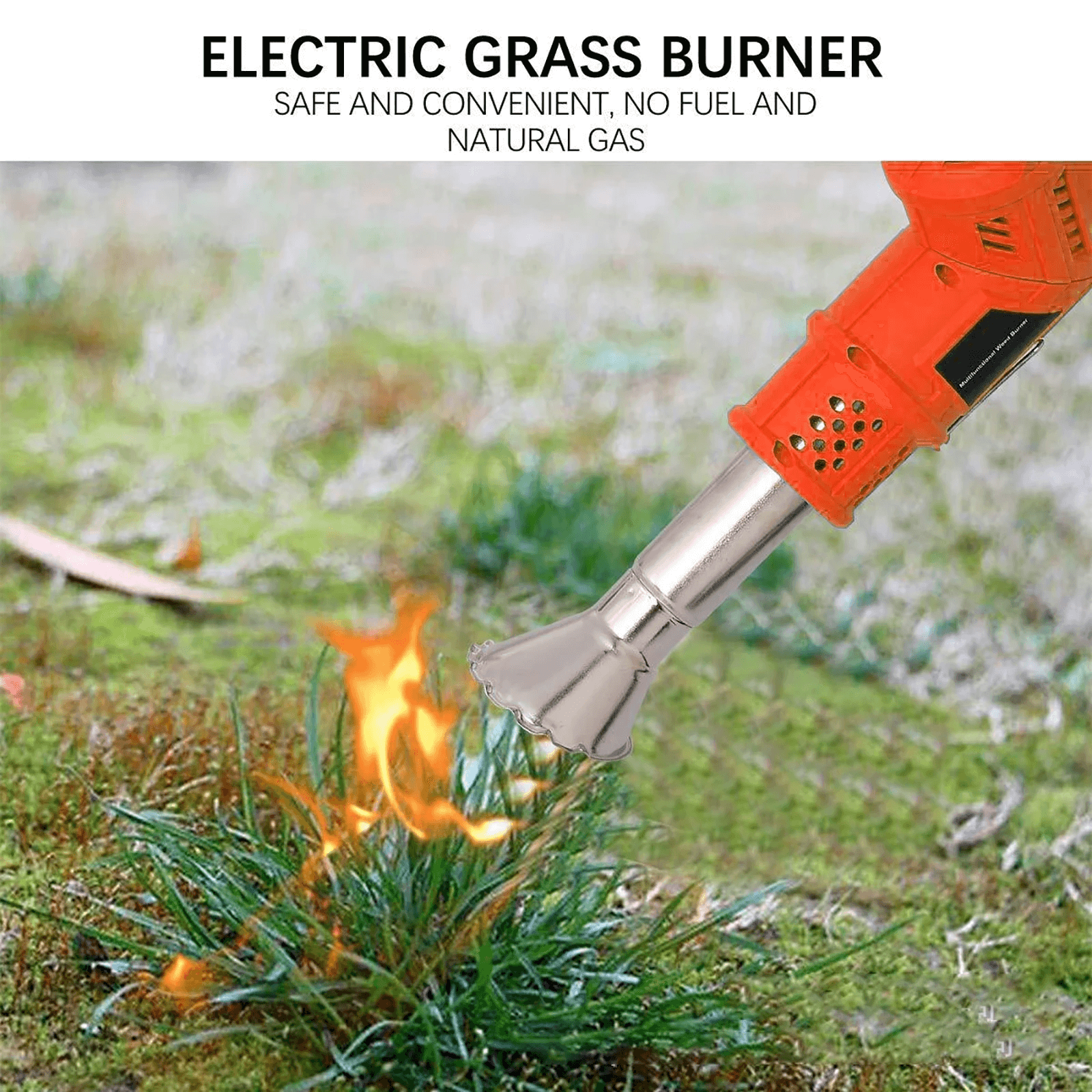 Cauzac™ 3-in-1 Electric Weed Eliminator – Safe & Efficient
