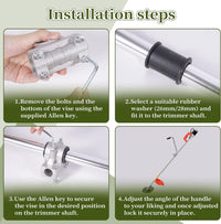Cauzac™ Adjustable Comfort Handle for Weed Eaters