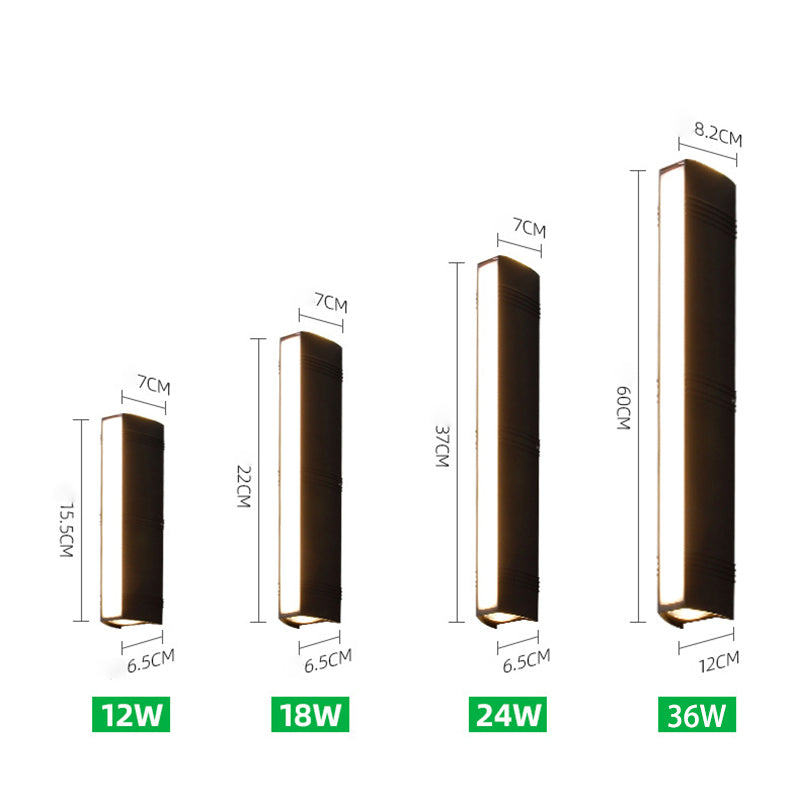 Cauzac™ Durable LED Outdoor Wall Light for All-Weather Illumination