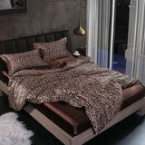 Cauzac™ Premium Satin Silk 4-Piece Bedding Ensemble for Ultimate Relaxation