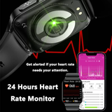 Cauzac™ Advanced Health Monitoring Smartwatch with ECG and Fitness Tracking