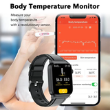 Cauzac™ Advanced Health Monitoring Smartwatch with ECG and Fitness Tracking