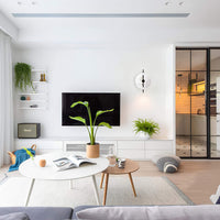 Cauzac™ Modern Round LED Wall Lamp with Marble Finish