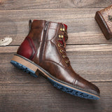 Cauzac™ Timeless Oxford Boots for Elegance and Comfort