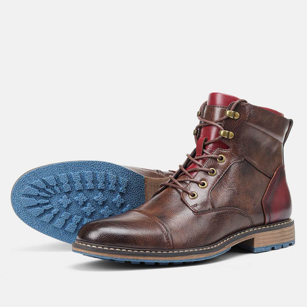 Cauzac™ Timeless Oxford Boots for Elegance and Comfort