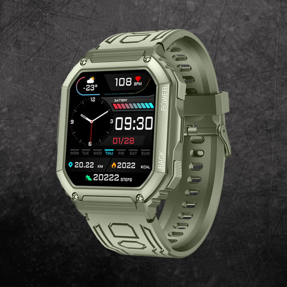 Cauzac™ Advanced Smartwatch - Embrace Style, Strength & Fitness