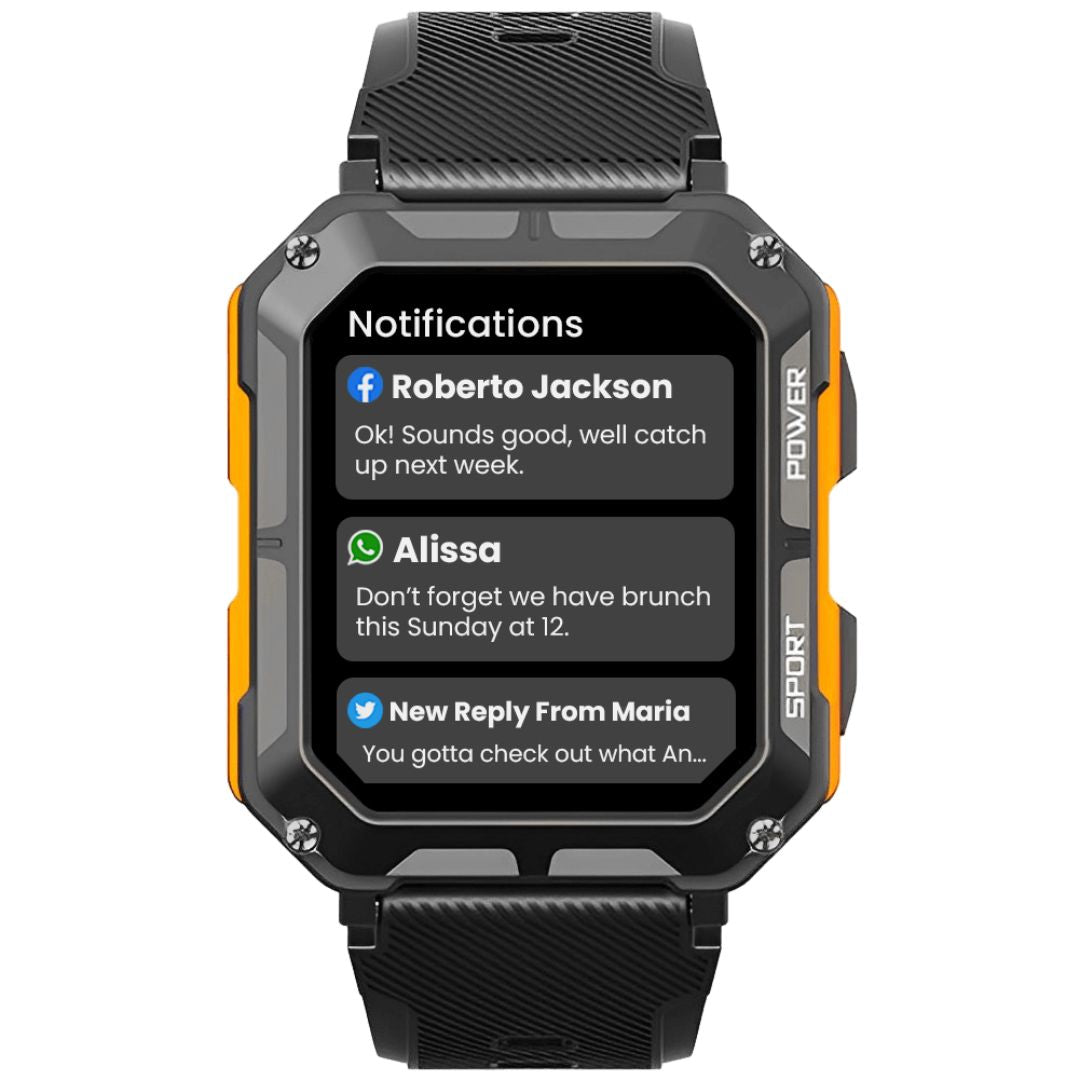 Cauzac™ Elegant and High-Performance Smartwatch – Your Ideal Tech Companion