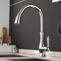 Cauzac™ Modern Single-Handle Kitchen Mixer Tap with Retractable Spray Head