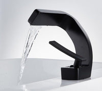 Cauzac™ Stylish Waterfall Bathroom Tap – Luxe Cascading Water Flow Mixer