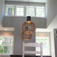 Cauzac™ Exquisite Handmade Wooden Pendant Light