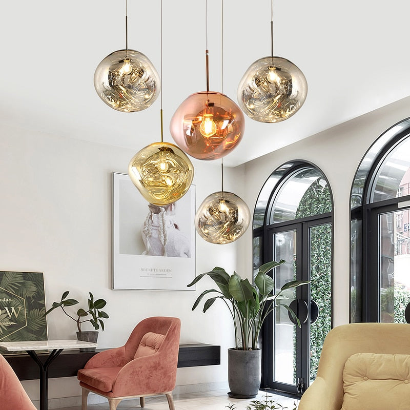 Cauzac™ Vibrant Curved Pendant Lights