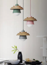 Cauzac™ Elegant Nordic Wood Pendant Light Fixture