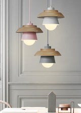 Cauzac™ Elegant Nordic Wood Pendant Light Fixture