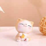 Cauzac™ Enchanting Cat Resin Figurine for Home Decor