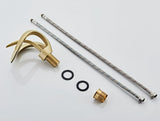 Cauzac™ Contemporary Curved Waterfall Basin Mixer Tap