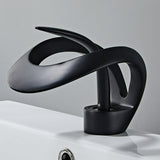 Cauzac™ Contemporary Curved Waterfall Basin Mixer Tap