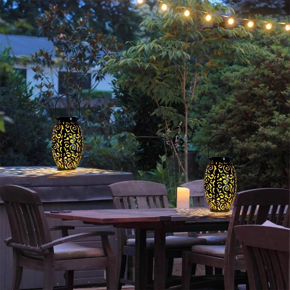 Cauzac™ Elegant Solar Lantern – Illuminate Your Outdoor Spaces