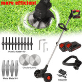 Cauzac™ 3-in-1 Cordless Grass Trimmer – Efficient Lawn Care Solution