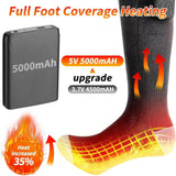 Cauzac™ Rechargeable Unisex Heated Socks with 5000mAh Battery