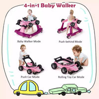 Cauzac™ Multi-Functional 4-in-1 Baby Walker – Safe, Engaging, and Designed for Your Baby’s Growth