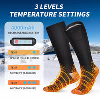 Cauzac™ Heated Unisex Socks with 4000mAh Battery