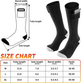 Cauzac™ Rechargeable Unisex Heated Socks with 5000mAh Battery