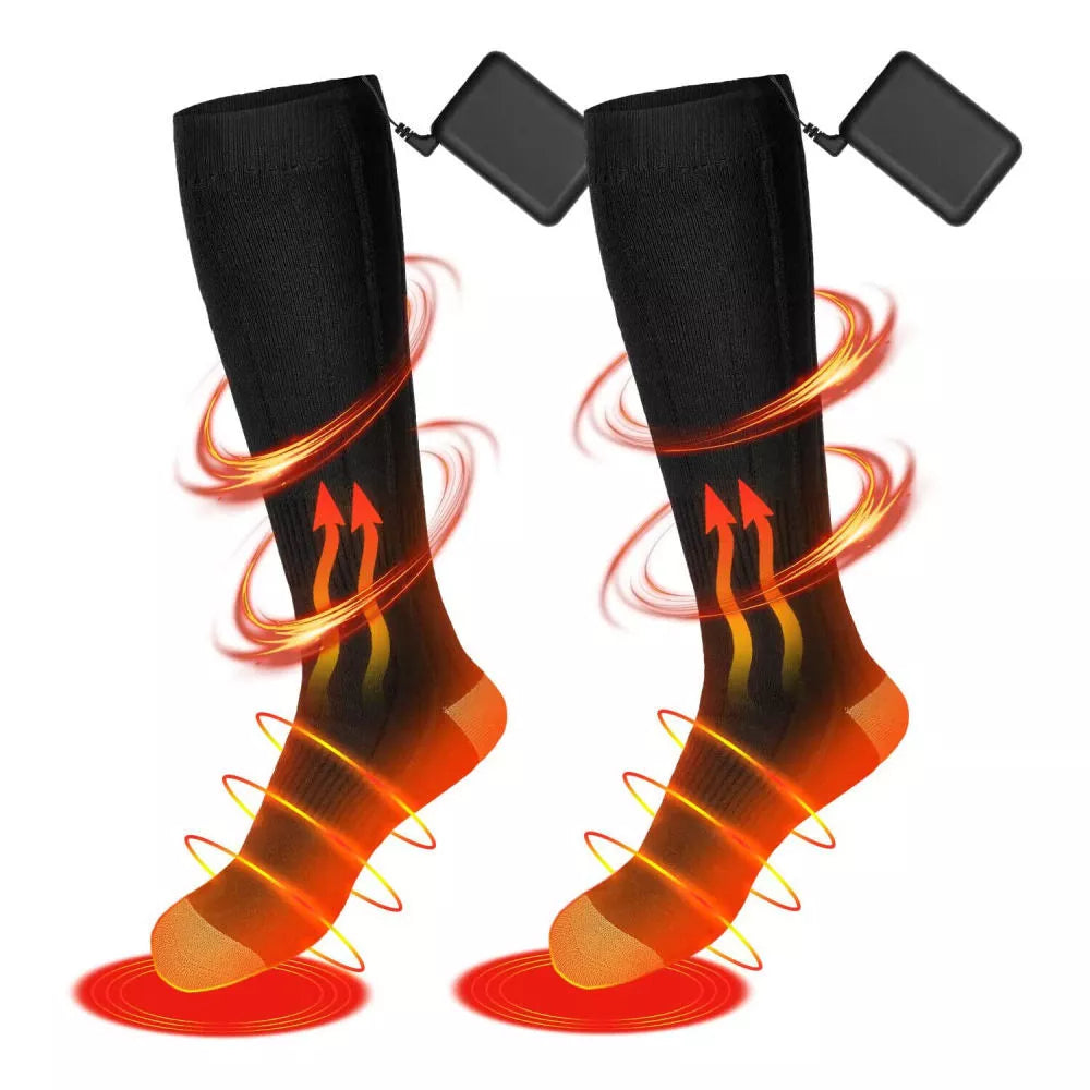 Cauzac™ Heated Unisex Socks with 4000mAh Battery