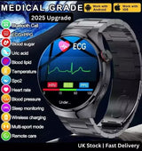 Cauzac™ All-in-One Health Smartwatch with Advanced Lifestyle Monitoring