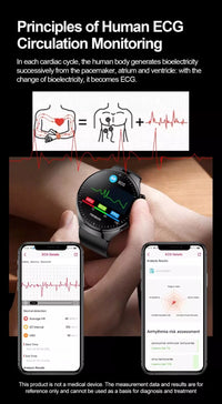 Cauzac™ All-in-One Health Smartwatch with Advanced Lifestyle Monitoring