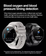 Cauzac™ All-in-One Health Smartwatch with Advanced Lifestyle Monitoring