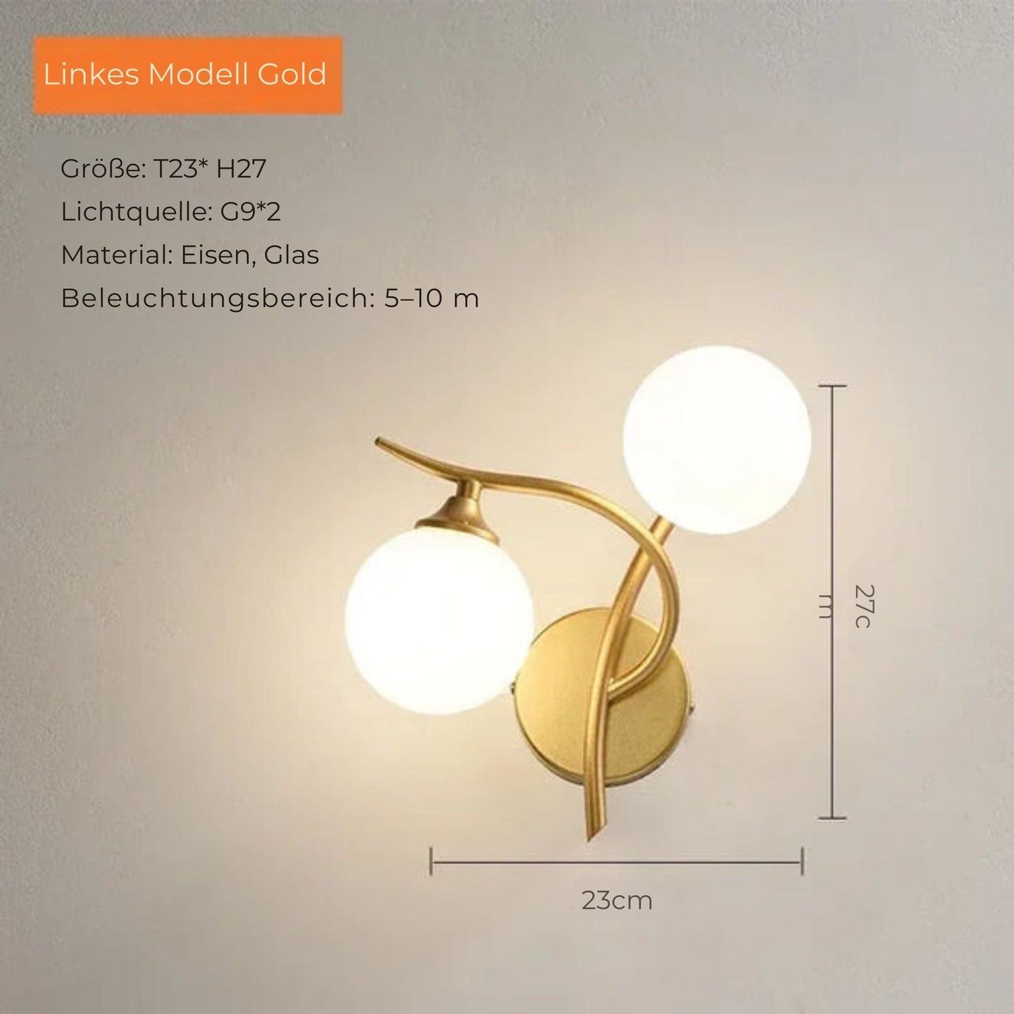 Cauzac™ Contemporary LED Wall Light – Stylish Interior Elegance