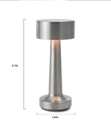 Cauzac™ Cordless LED Table Lamp – Touch-Dimmable Light for Home & Office