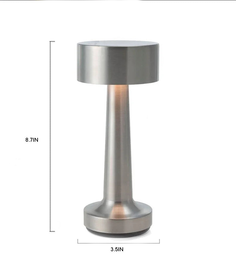 Cauzac™ Cordless LED Table Lamp – Touch-Dimmable Light for Home & Office