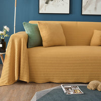 Cauzac™ Extra Large Knitted Sofa Throw Blankets for All Seasons