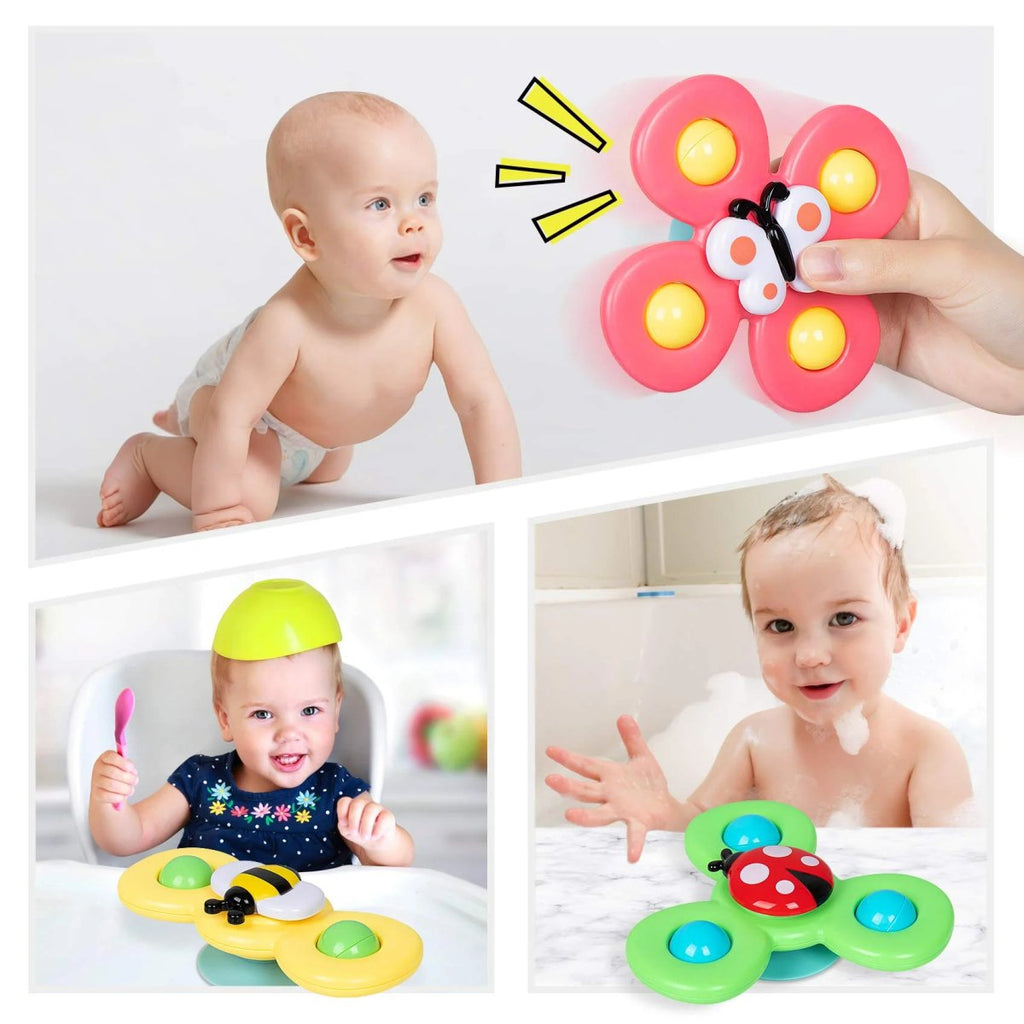 Cauzac™ Suction Spinner Toy Set – Endless Fun, Anywhere You Go!