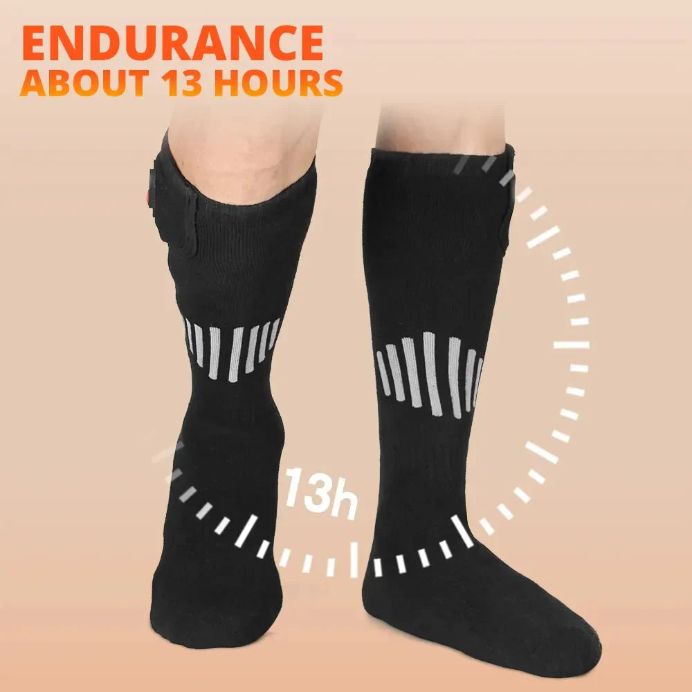 Cauzac™ Heated Unisex Socks for Warm Feet