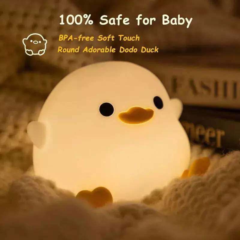 QuackGlow™ LED Nightlight – Soft, Safe, and Adorable